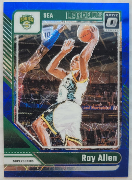 Ray Allen - 2024-25 Donruss Optic Blue Velocity #240 LGD