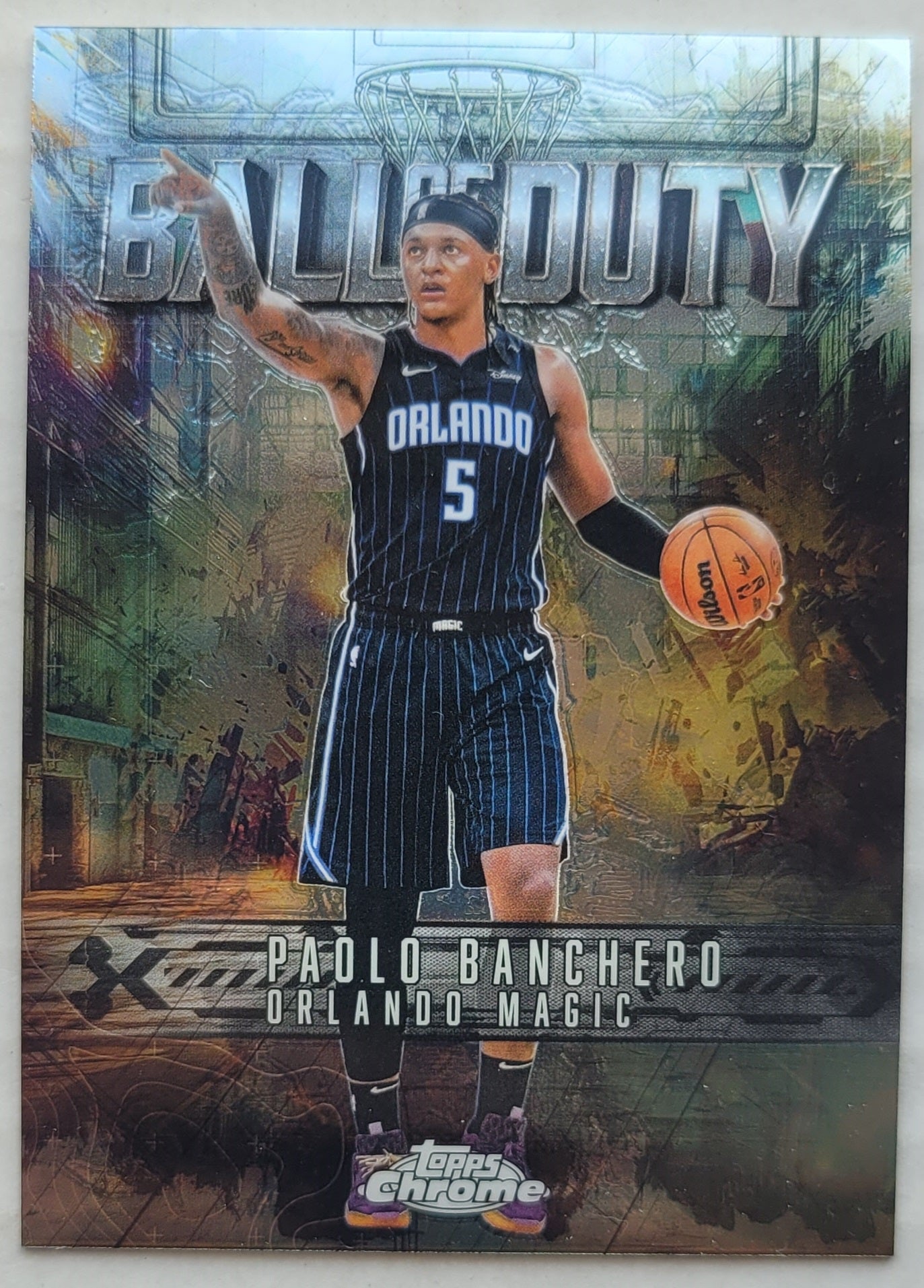 Paolo Banchero - 2025-26 Topps Chrome Ball of Duty #BD14