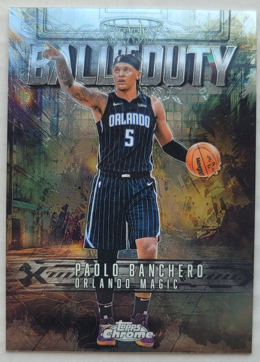 Paolo Banchero - 2025-26 Topps Chrome Ball of Duty #BD14
