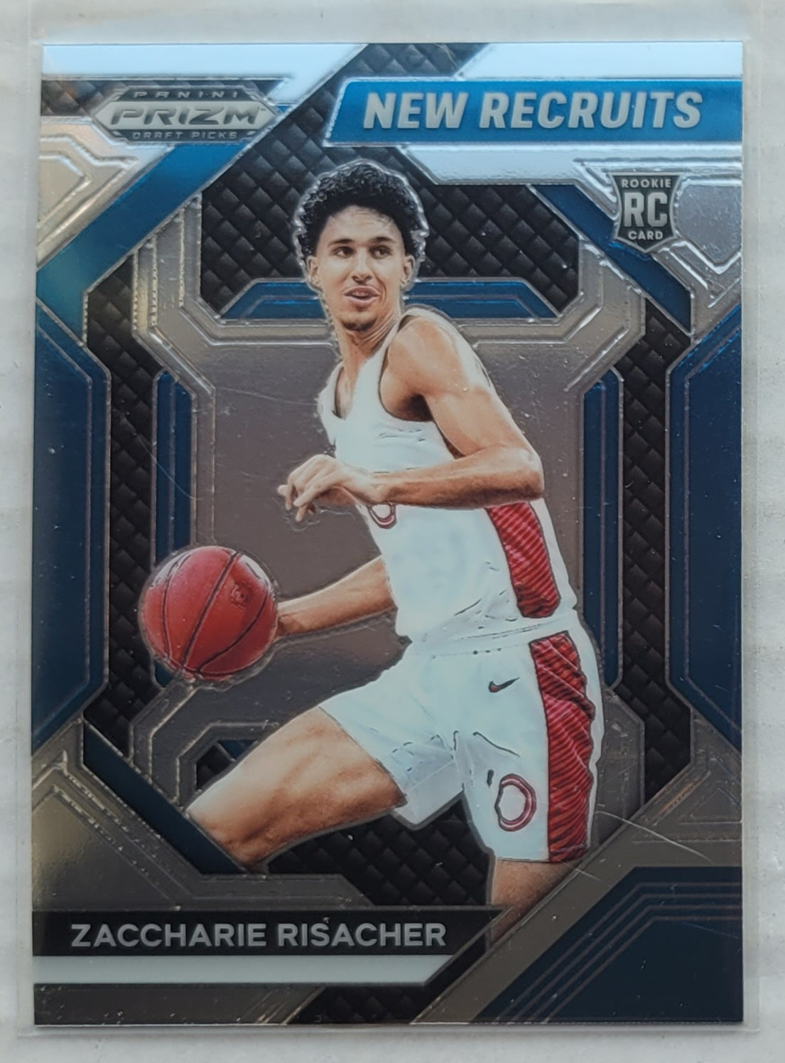 Zaccharie Risacher - 2024-25 Panini Prizm Draft Picks New Recruits #21