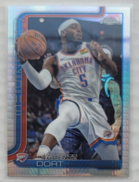 Luguentz Dort - 2025-26 Topps Chrome Prism Refractors #177
