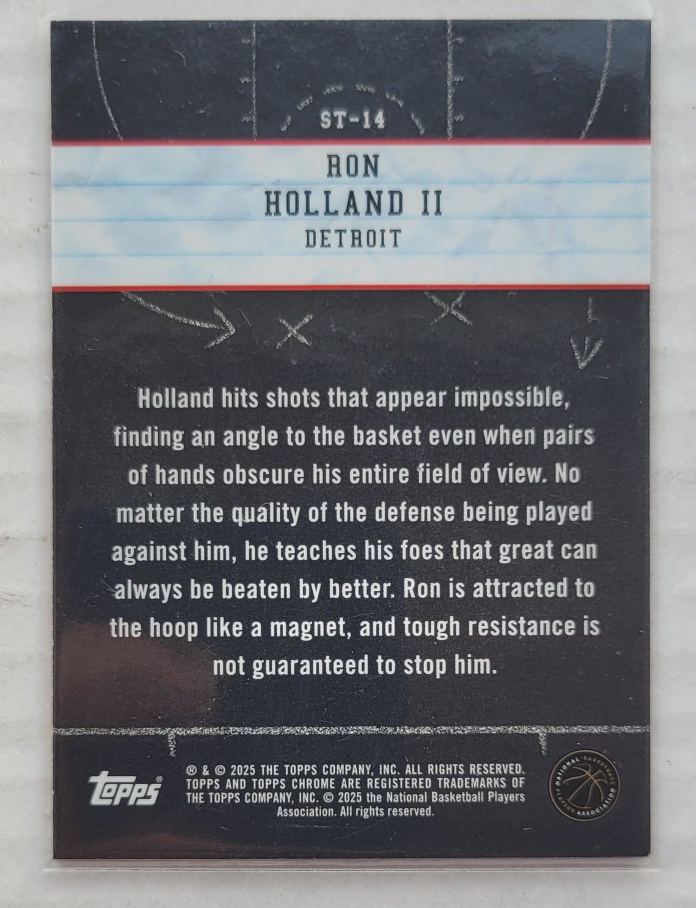 Ron Holland II - 2024-25 Topps Chrome Show and Tell #ST14