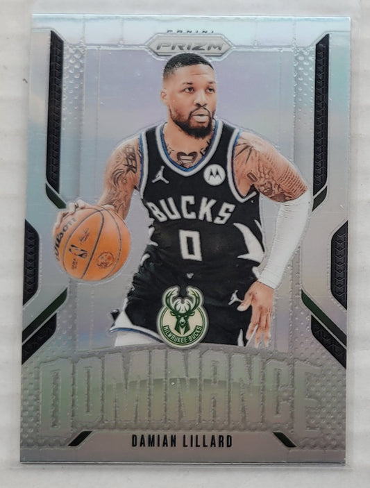 Damian Lillard - 2024-25 Panini Prizm Dominance Prizms Silver #1
