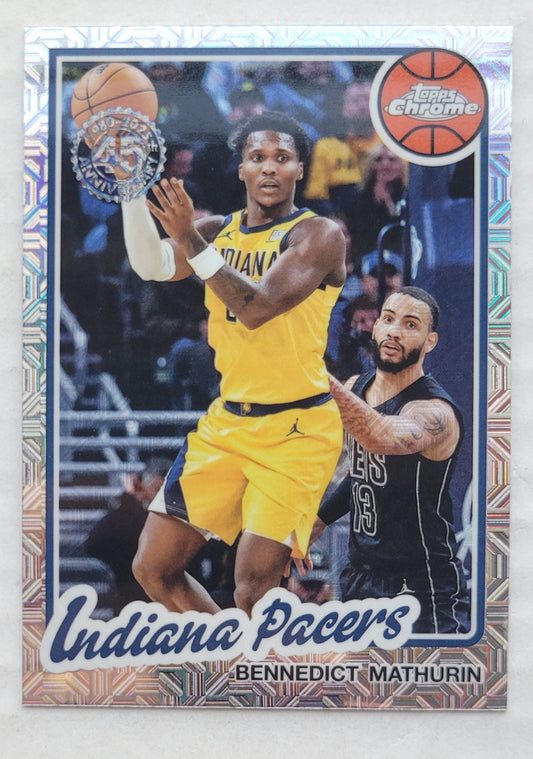 Bennedict Mathurin - 2025-26 Topps '80-81 Topps Chrome #TCBM