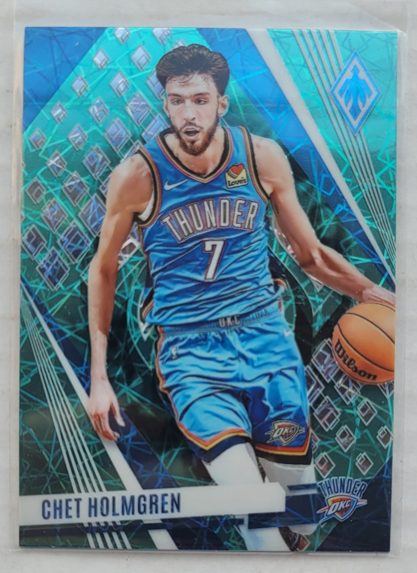 Chet Holmgren - 2023-24 Panini Phoenix Teal Lazer #82