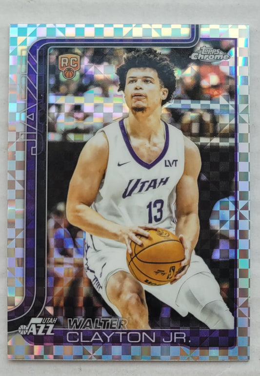 Walter Clayton Jr. - 2025-26 Topps Chrome X-Fractors #268 RC