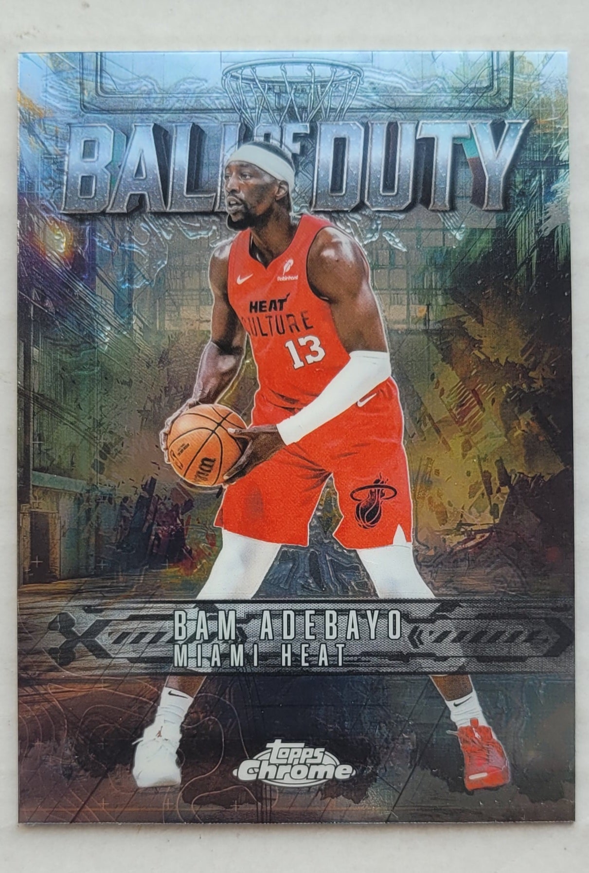 Bam Adebayo - 2025-26 Topps Chrome Ball of Duty #BD15
