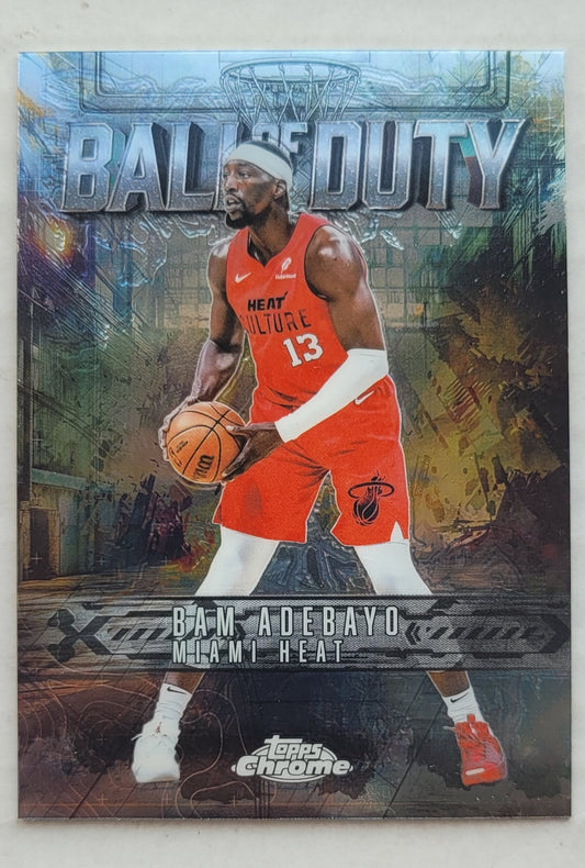 Bam Adebayo - 2025-26 Topps Chrome Ball of Duty #BD15