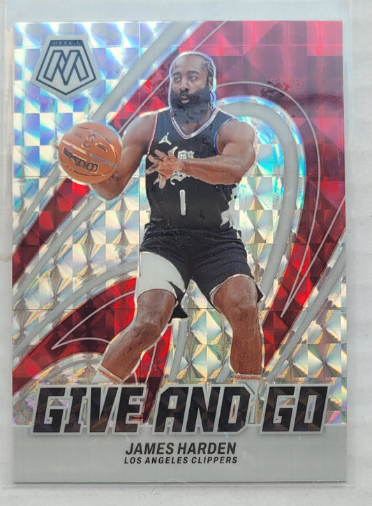 James Harden - 2023-24 Panini Mosaic Give and Go Mosaic #15