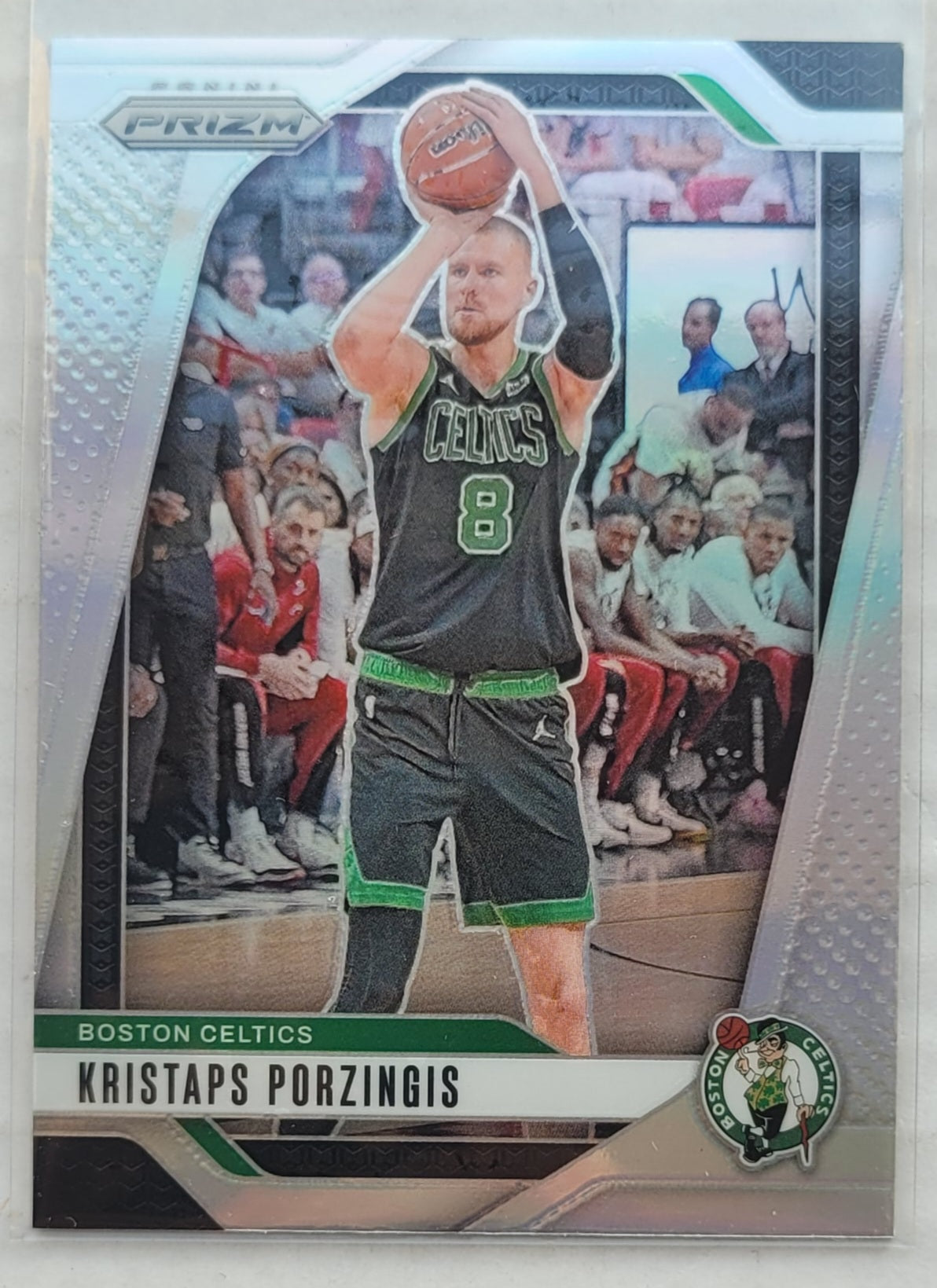 Kristaps Porzingis - 2024-25 Panini Prizm Prizms Silver #114