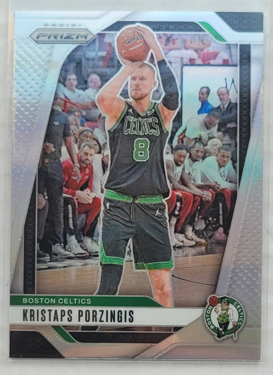 Kristaps Porzingis - 2024-25 Panini Prizm Prizms Silver #114