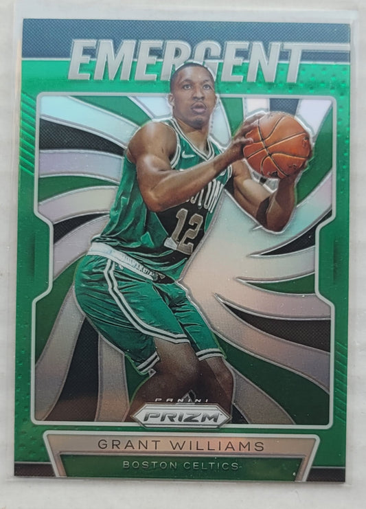Grant Williams - 2019-20 Panini Prizm Emergent Prizms Green #10