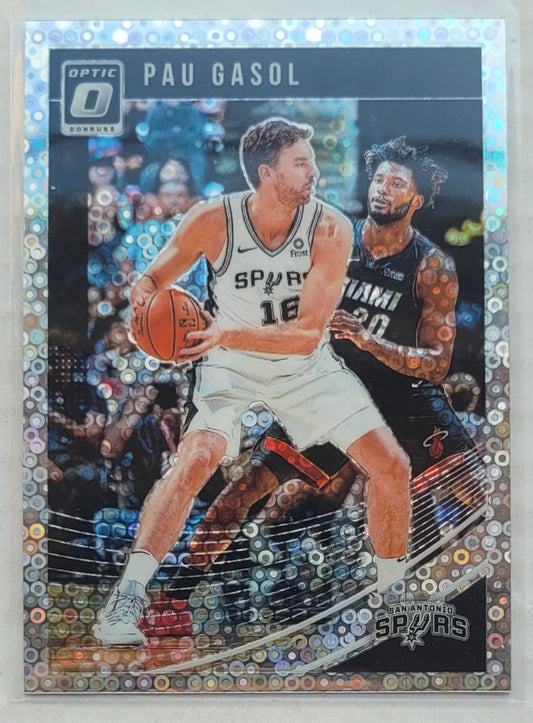 Pau Gasol - 2018-19 Donruss Optic Fast Break Holo #141