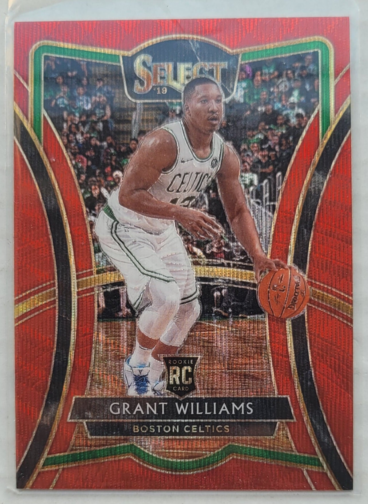 Grant Williams - 2019-20 Select Prizms Red Wave #178 RC