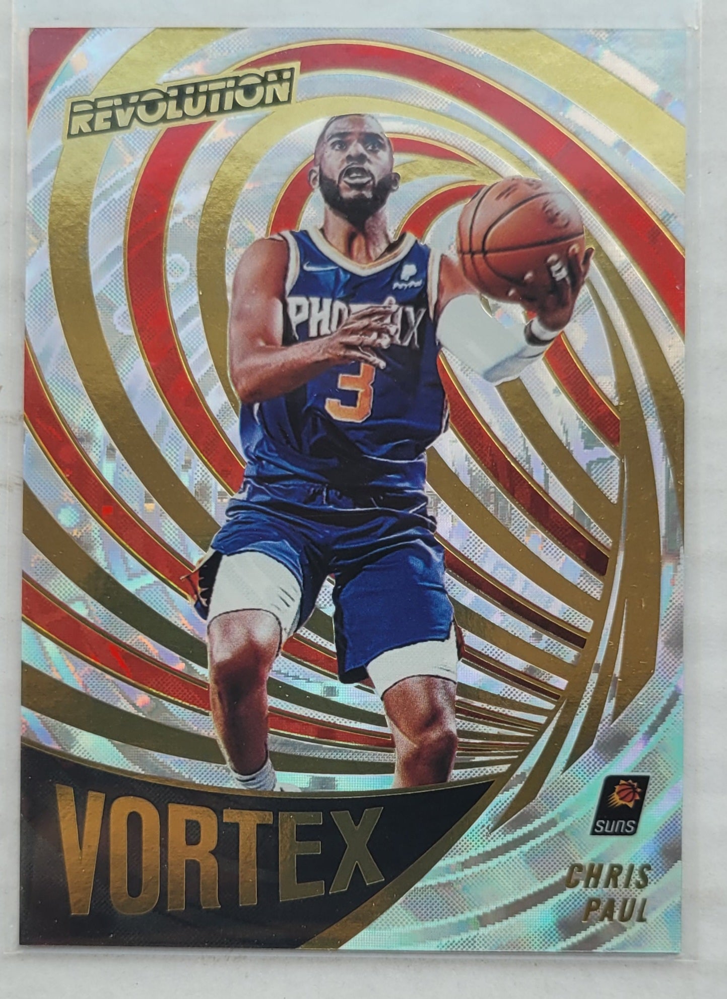 Chris Paul - 2021-22 Panini Revolution Vortex Fractal #9