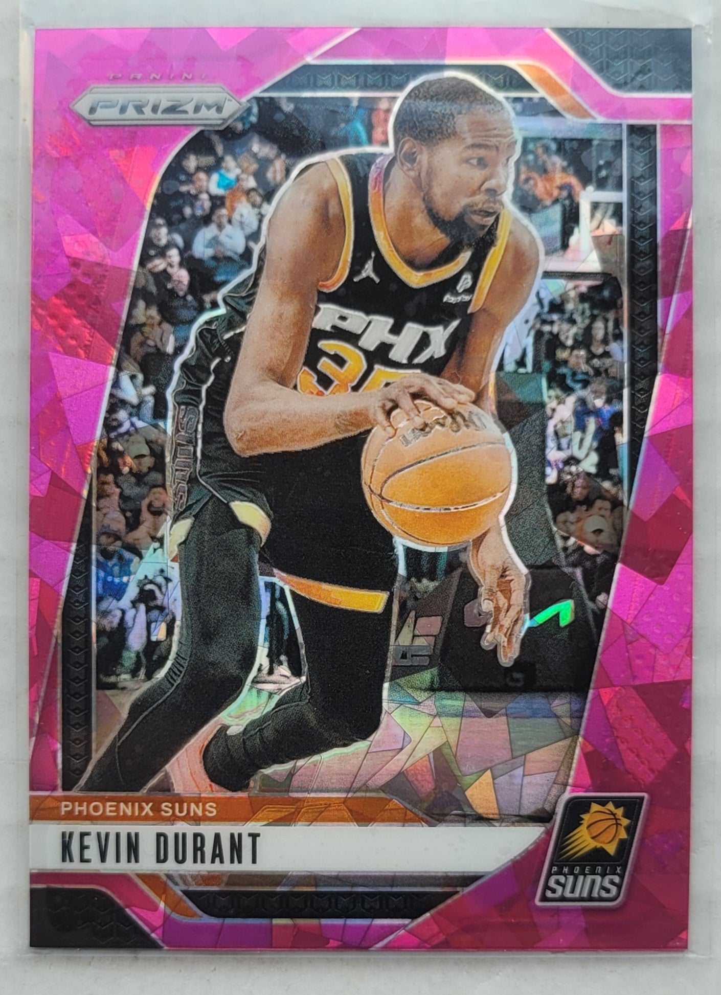 Kevin Durant - 2024-25 Panini Prizm Prizms Pink Ice #187