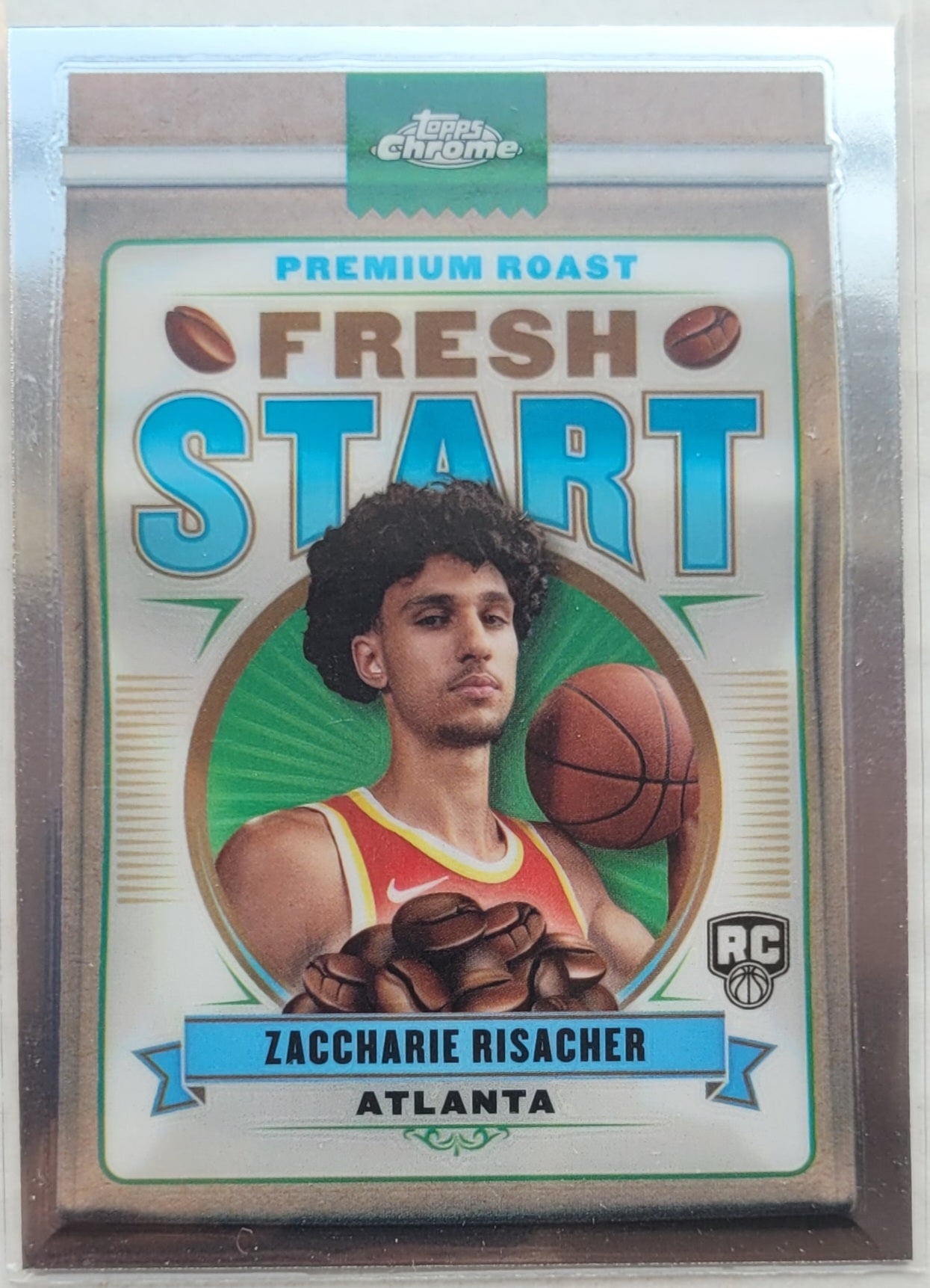 Zaccharie Risacher - 2024-25 Topps Chrome Fresh Start #FS1