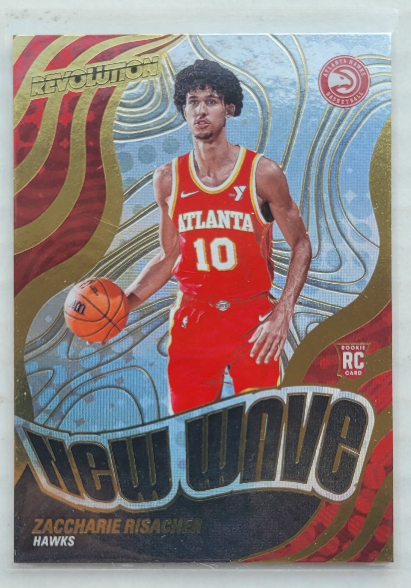 Zaccharie Risacher - 2024-25 Panini Revolution New Wave #9