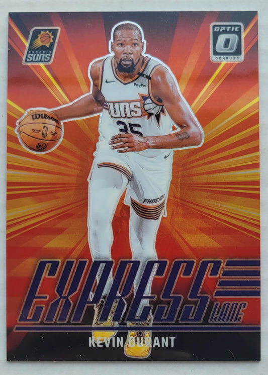 Kevin Durant - 2024-25 Donruss Optic Express Lane Purple #18