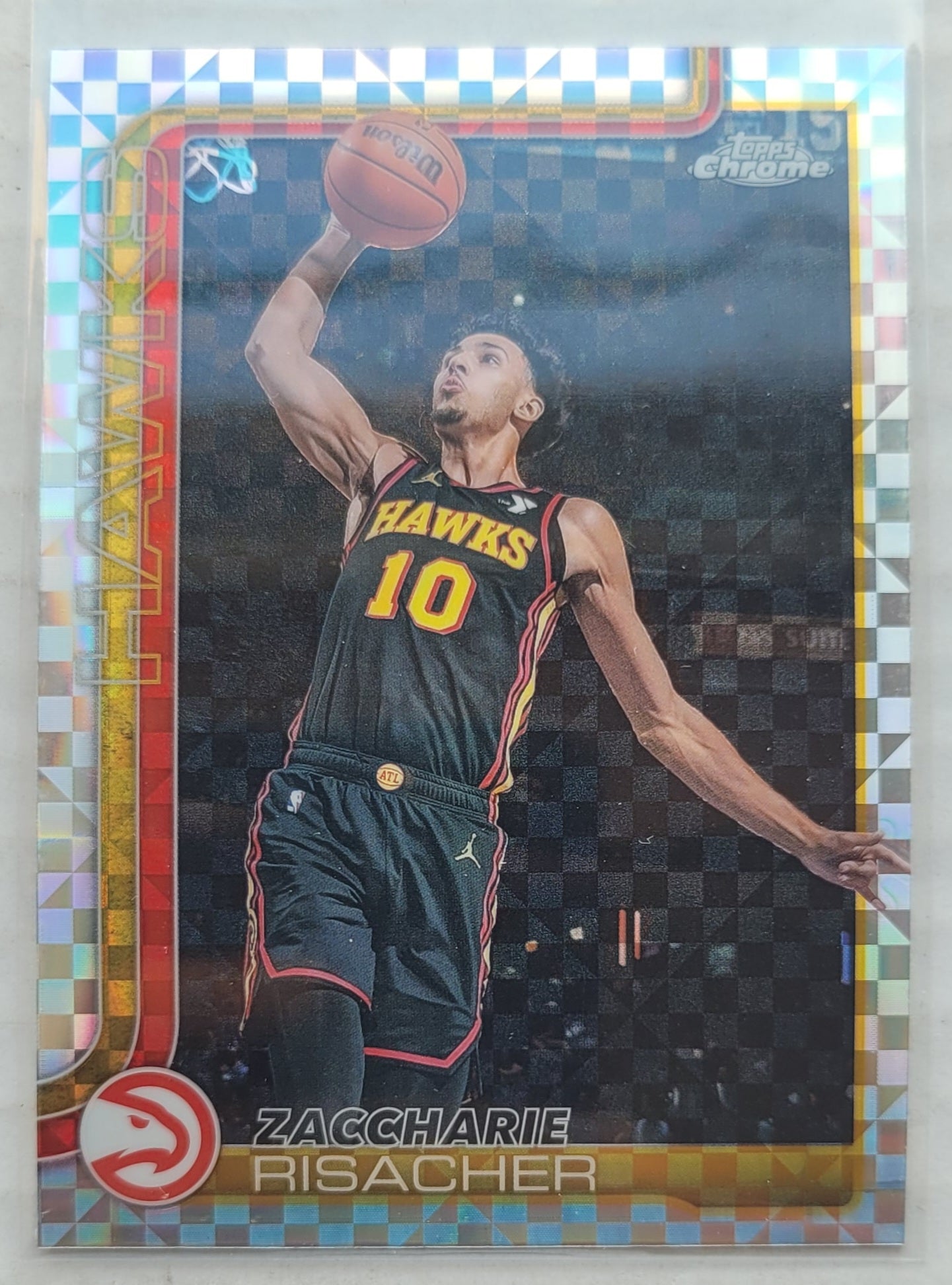 Zaccharie Risacher - 2025-26 Topps Chrome X-Fractors #2