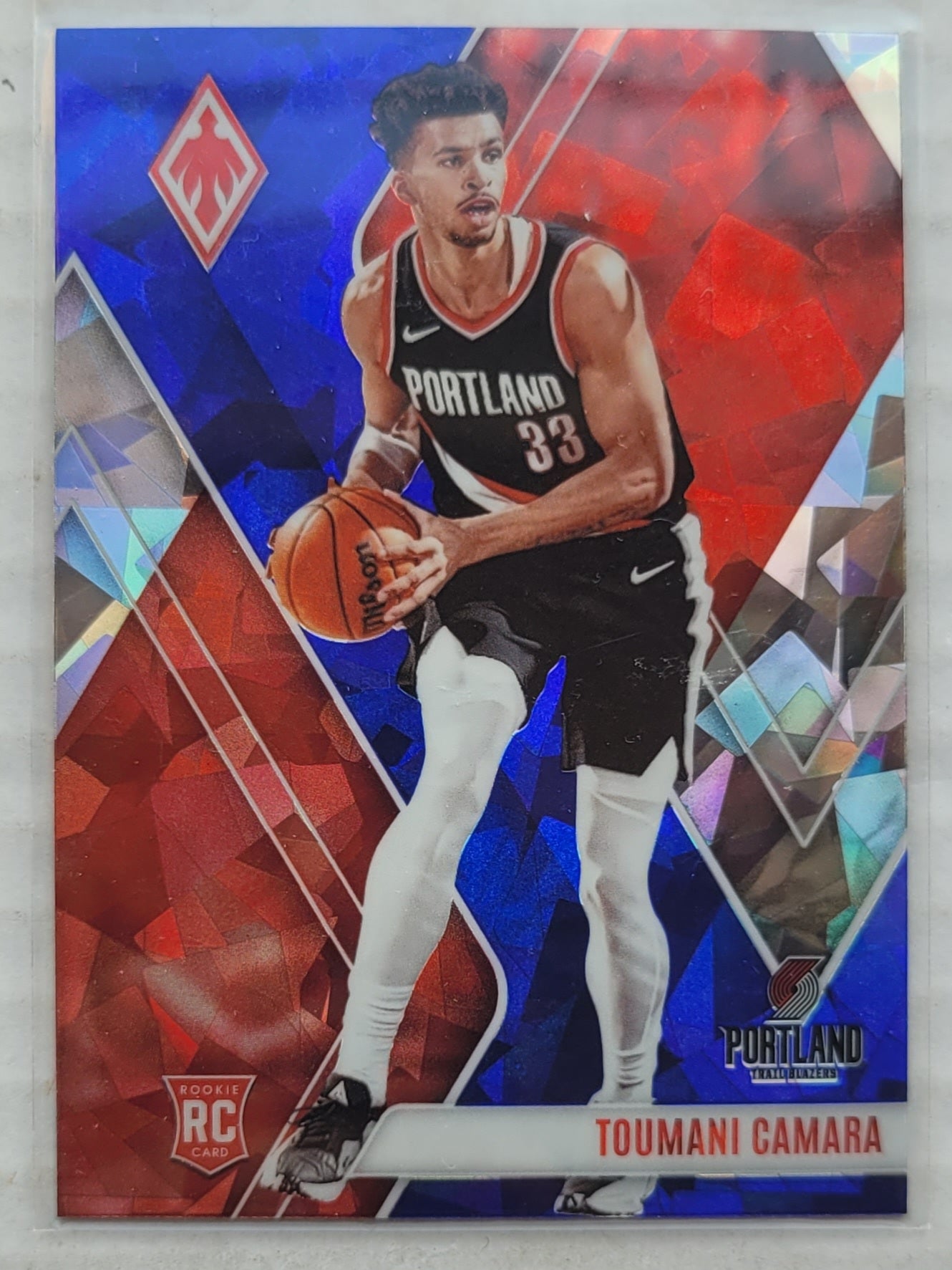 Toumani Camara - 2023-24 Panini Phoenix Blue Ice #269 RC