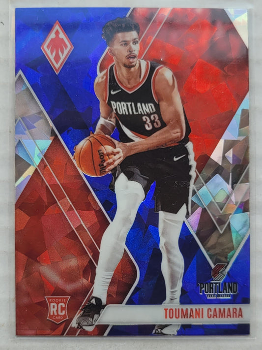 Toumani Camara - 2023-24 Panini Phoenix Blue Ice #269 RC