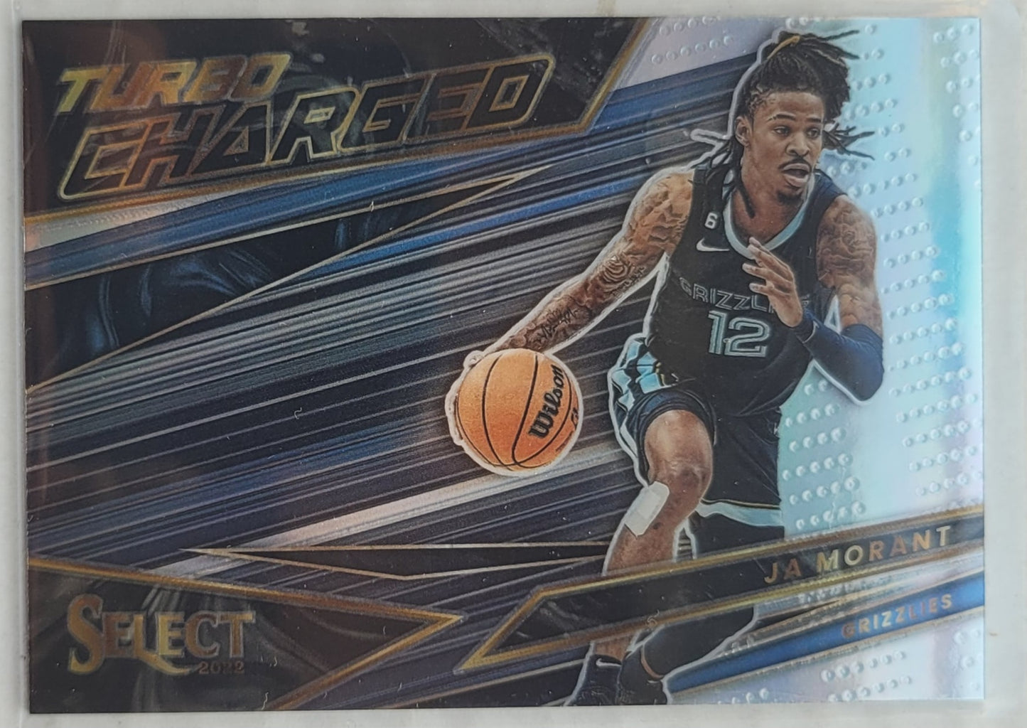 Ja Morant - 2022-23 Select Turbo Charged Silver Prizms #9