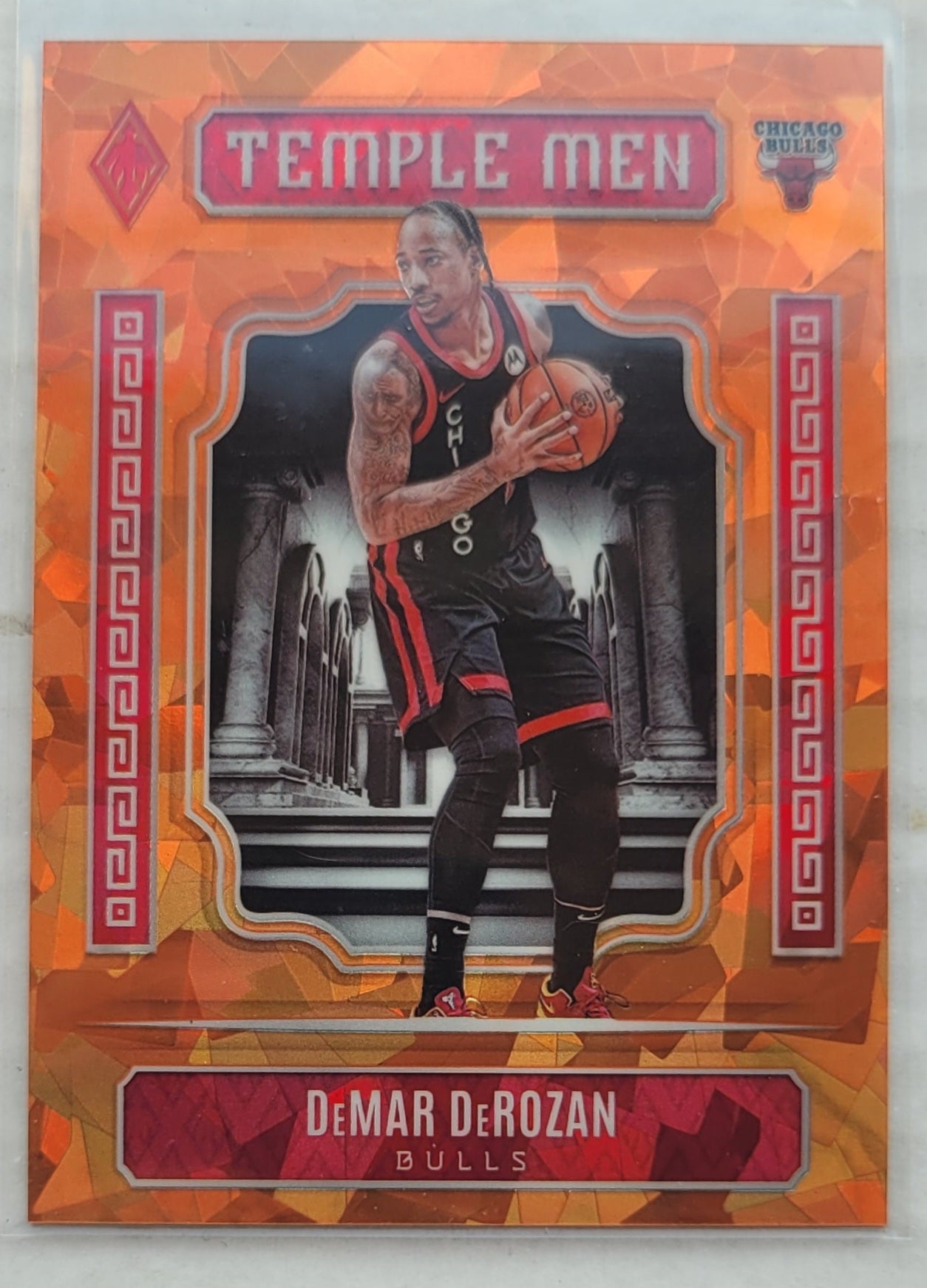 DeMar DeRozan - 2023-24 Panini Phoenix Temple Men Phoenix Orange Ice #3 - 150/249
