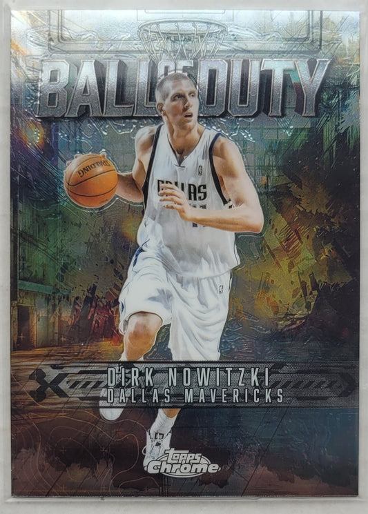 Dirk Nowitzki - 2025-26 Topps Chrome Ball of Duty #BD17