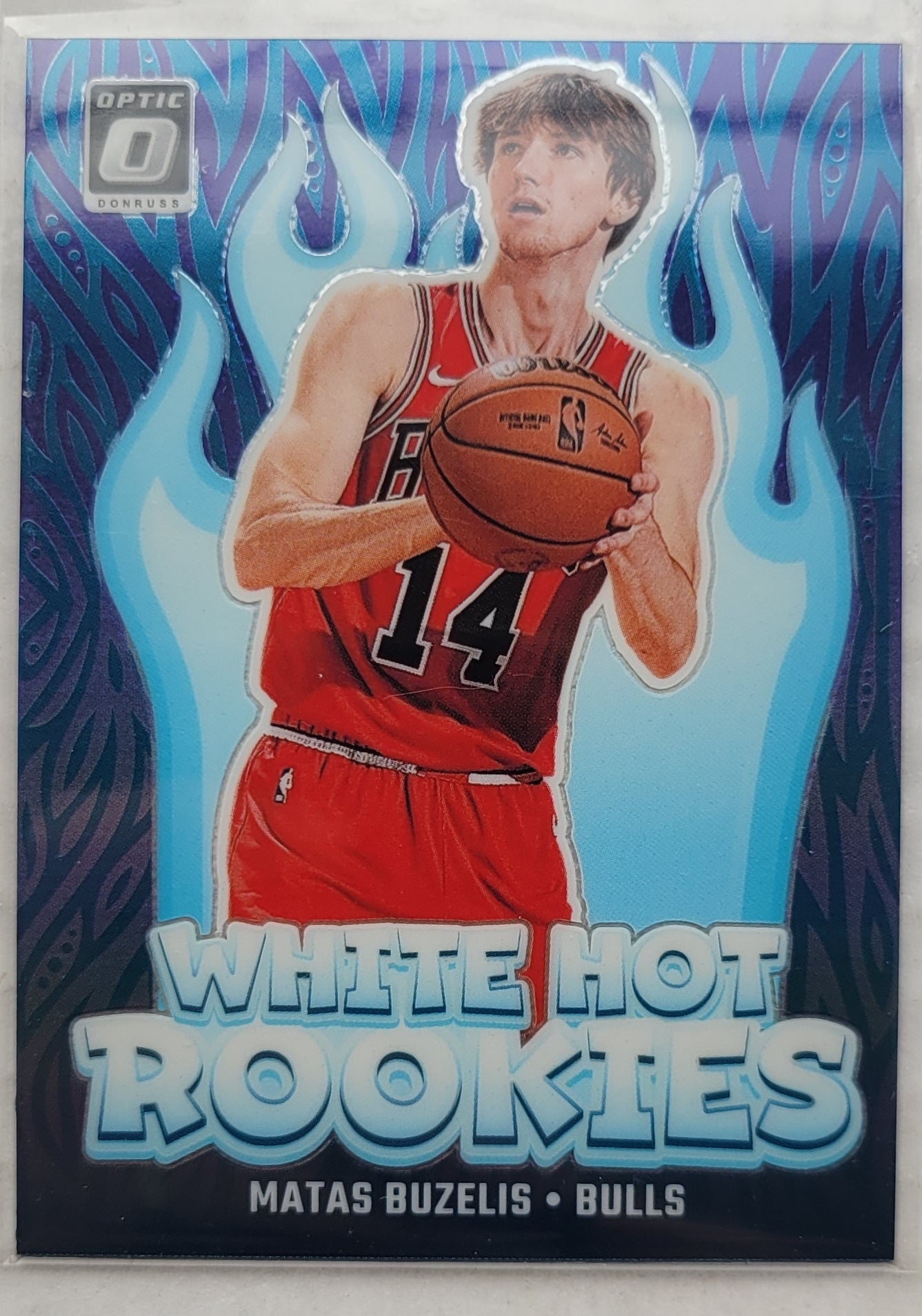 Matas Buzelis - 2024-25 Donruss Optic White Hot Rookies Purple #10