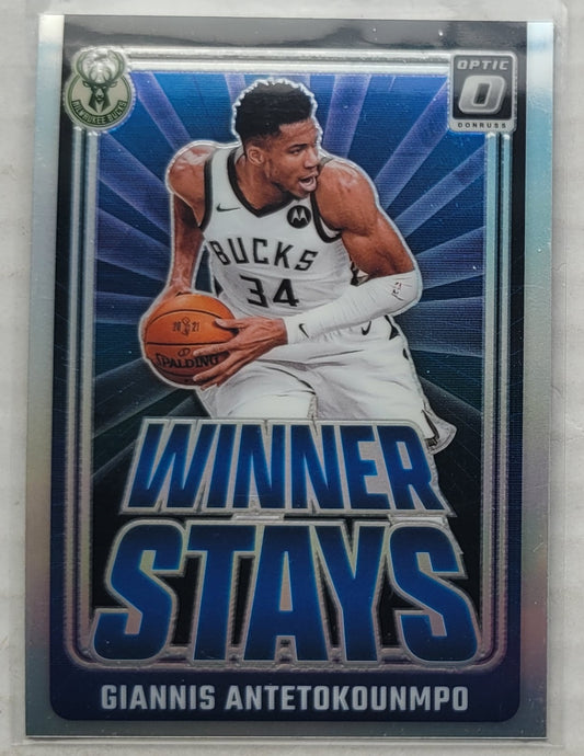 Giannis Antetokounmpo - 2024-25 Donruss Optic Winner Stays Holo #4