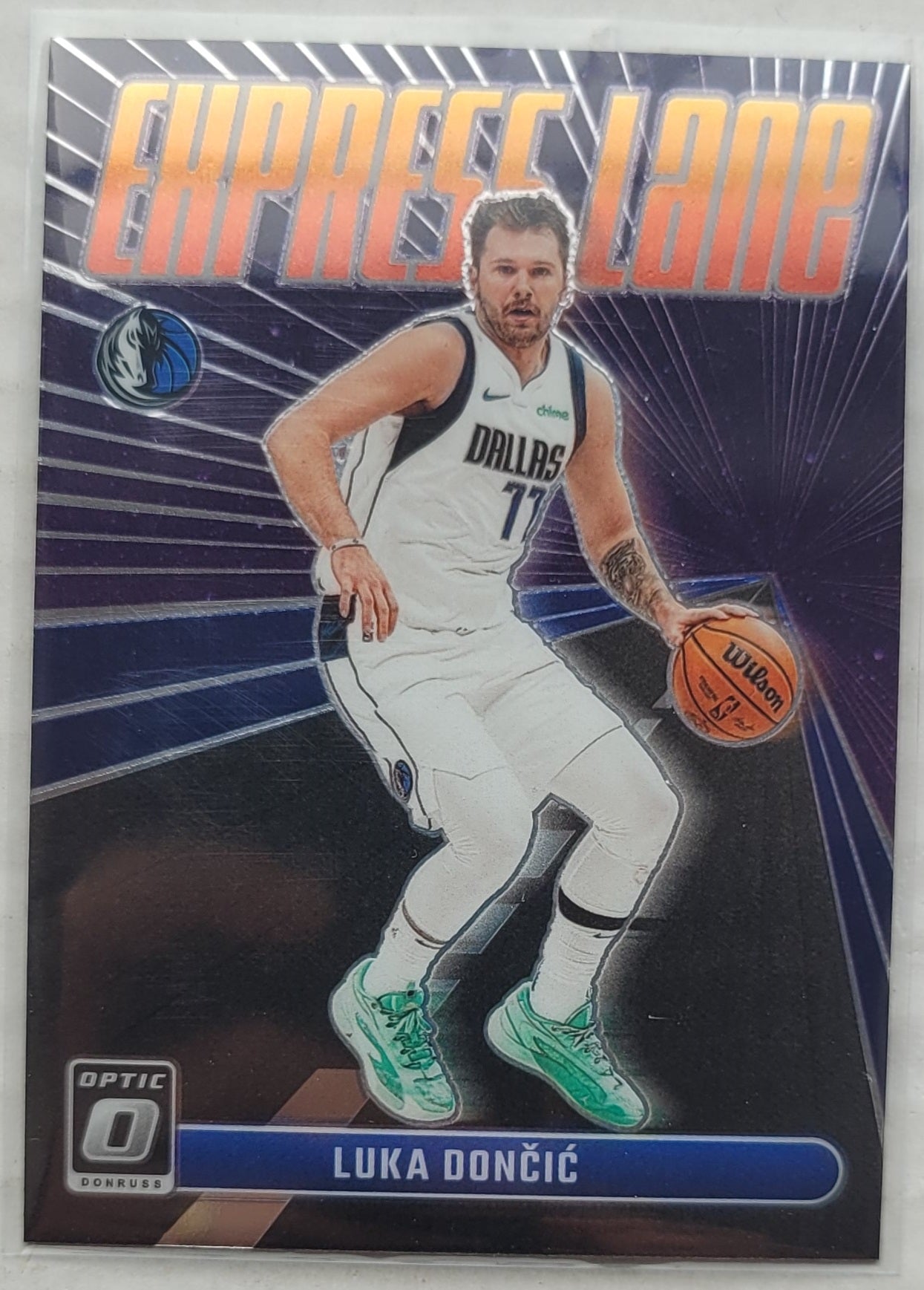Luka Doncic - 2023-24 Donruss Optic Express Lane #13