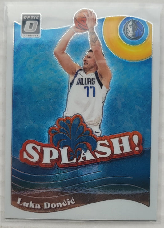 Luka Doncic - 2023-24 Donruss Optic Splash #5