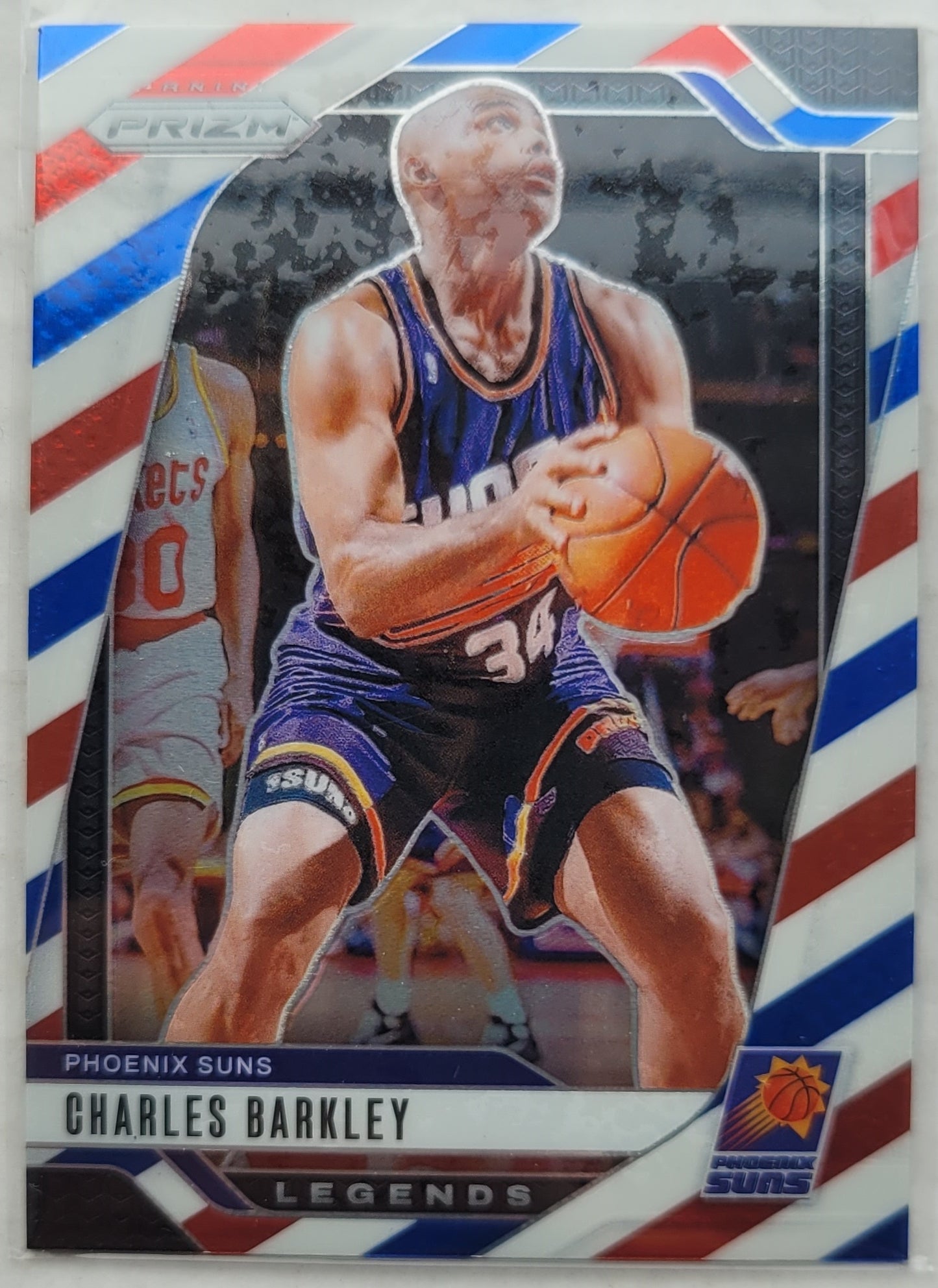 Charles Barkley - 2024-25 Panini Prizm Prizms Red White and Blue #280