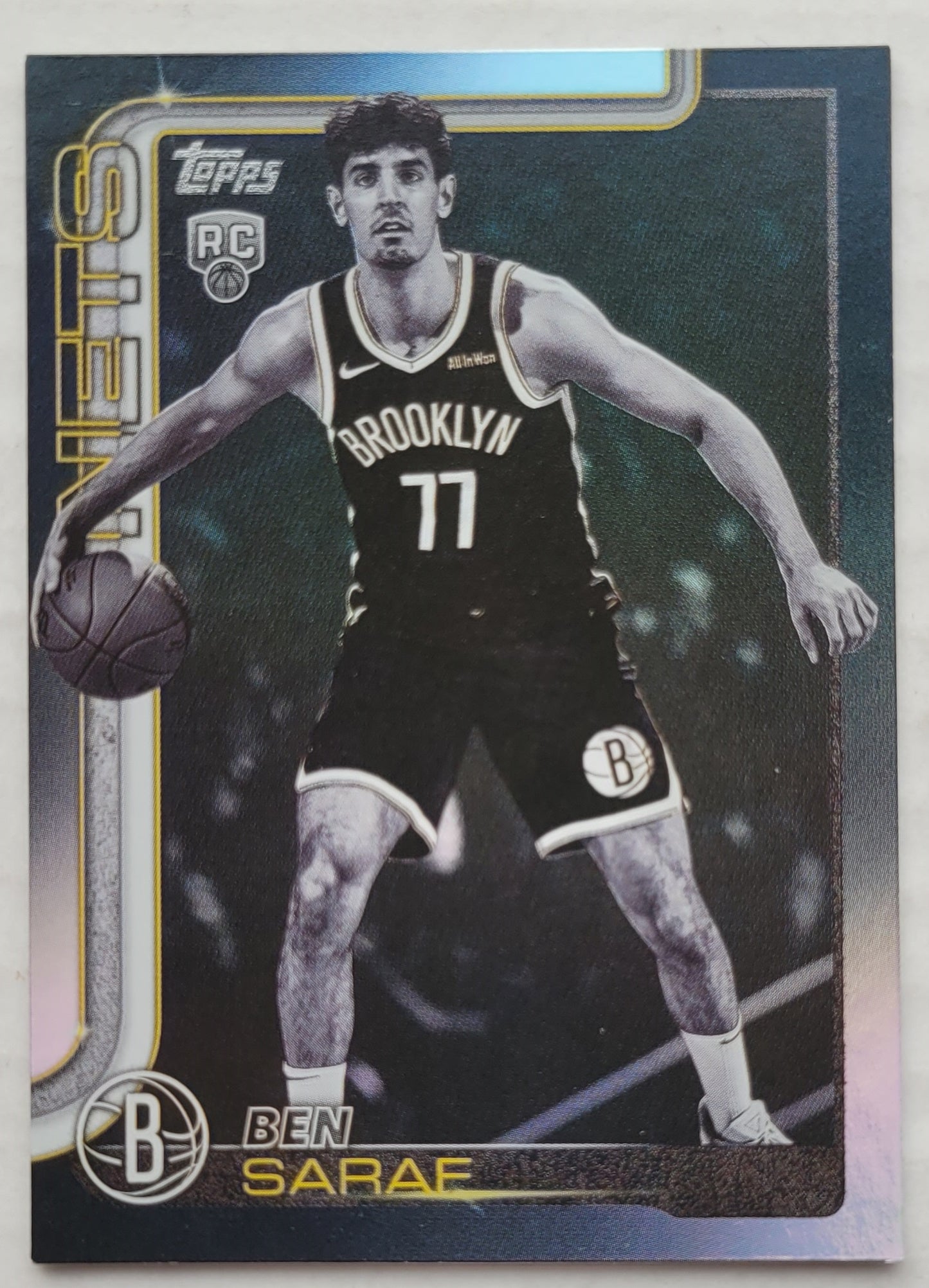 Ben Saraf - 2025-26 Topps Blackout #226 RC