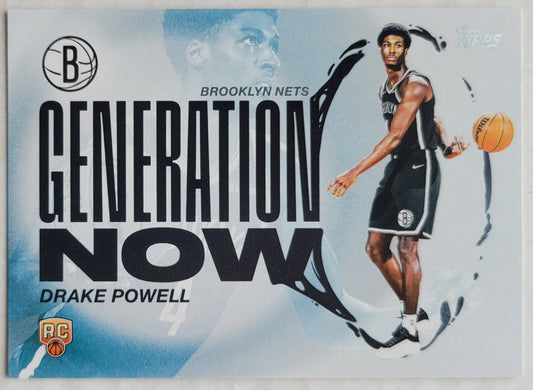 Drake Powell - 2025-26 Topps Generation Now #GN22