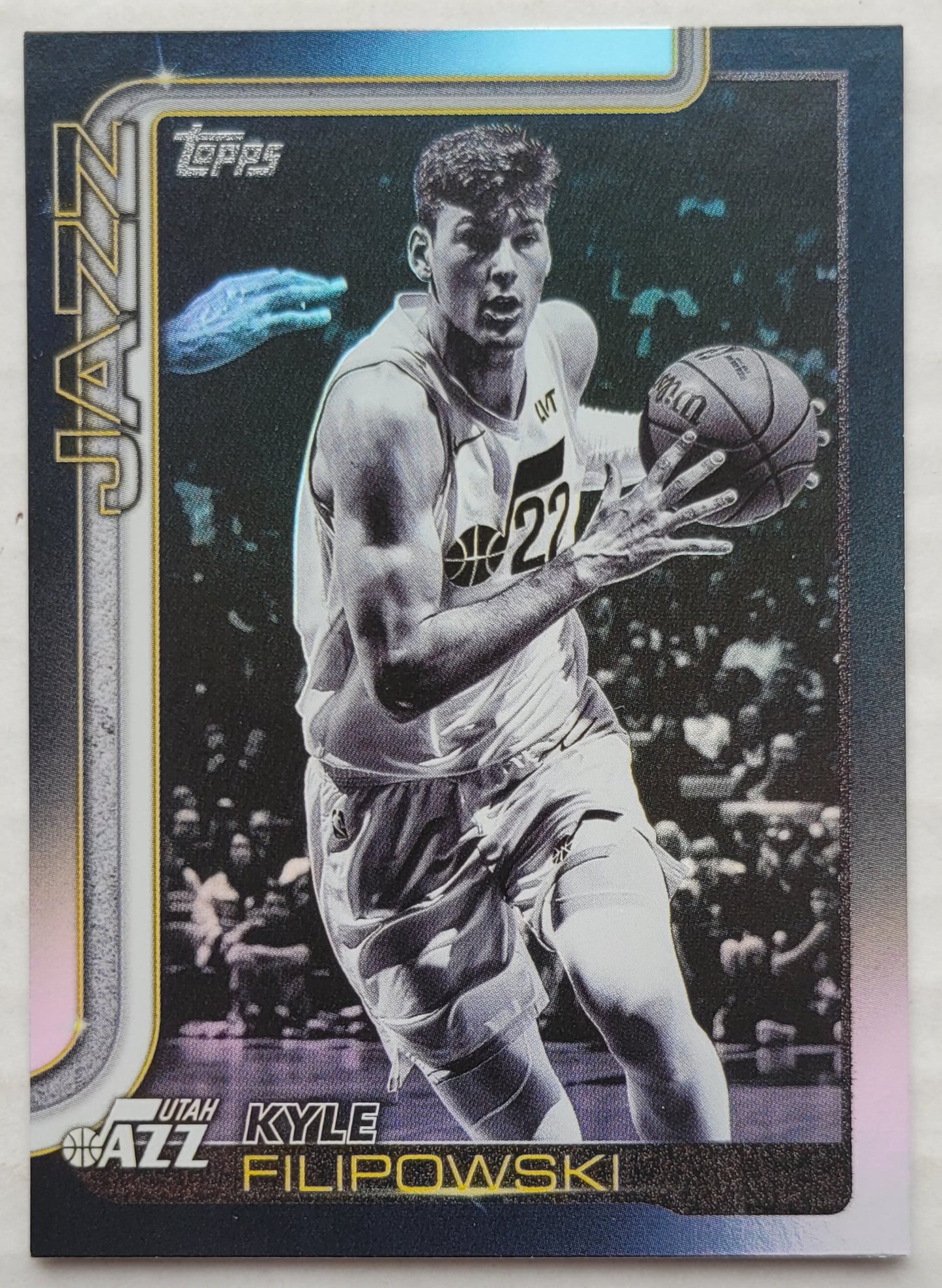 Kyle Filipowski - 2025-26 Topps Blackout #134