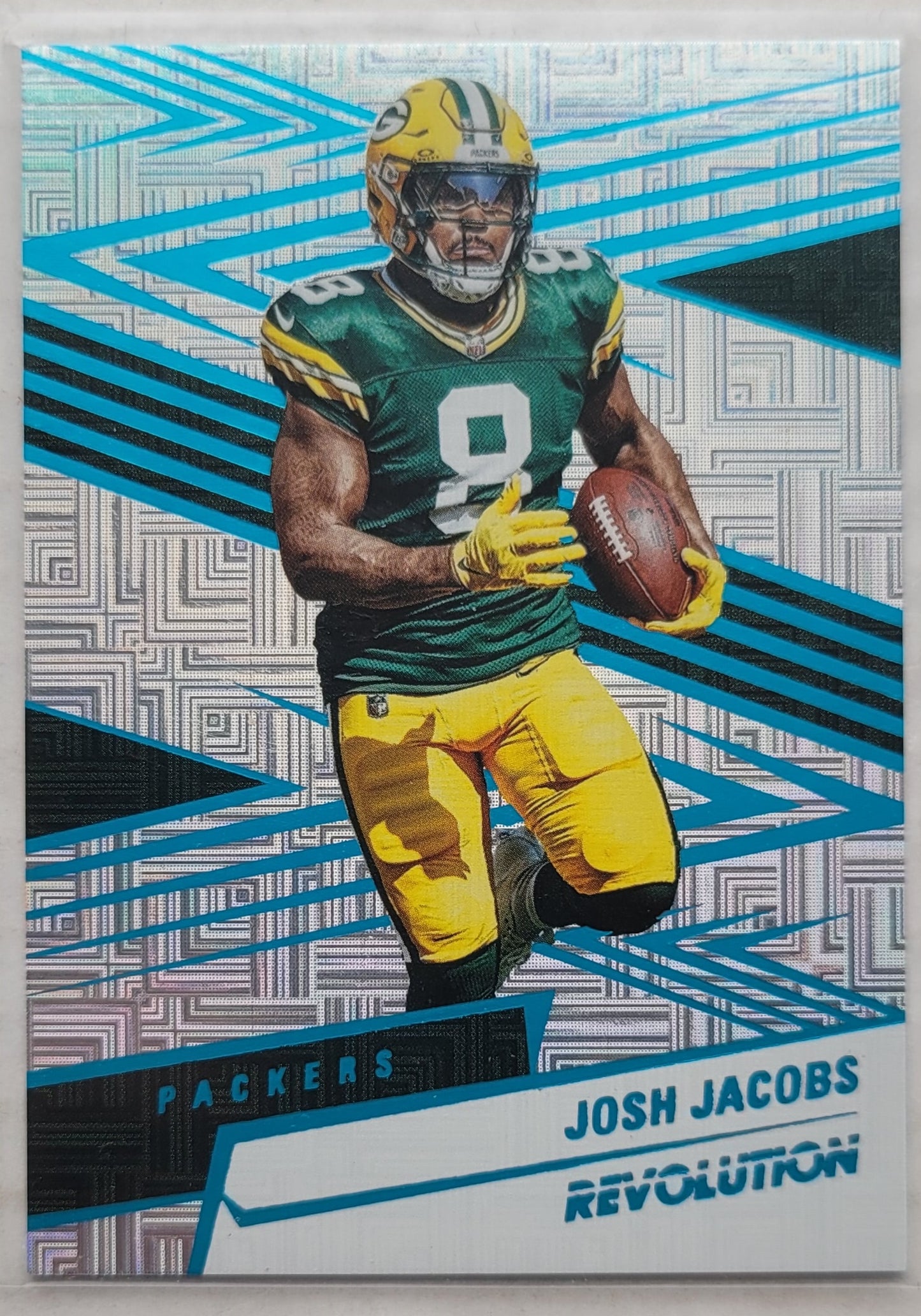 Josh Jacobs - 2025 Panini Revolution Teal Levels #171 - 494/499