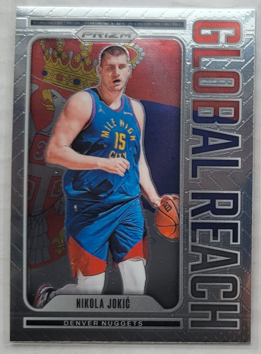 Nikola Jokic - 2024-25 Panini Prizm Global Reach #2