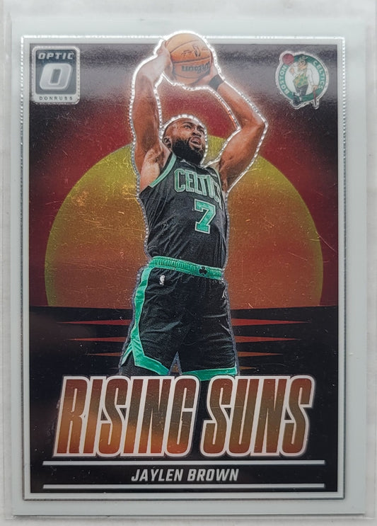 Jaylen Brown - 2024-25 Donruss Optic Rising Suns #17