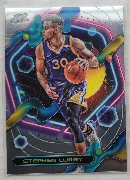 Stephen Curry - 2023-24 Topps Cosmic Chrome #118
