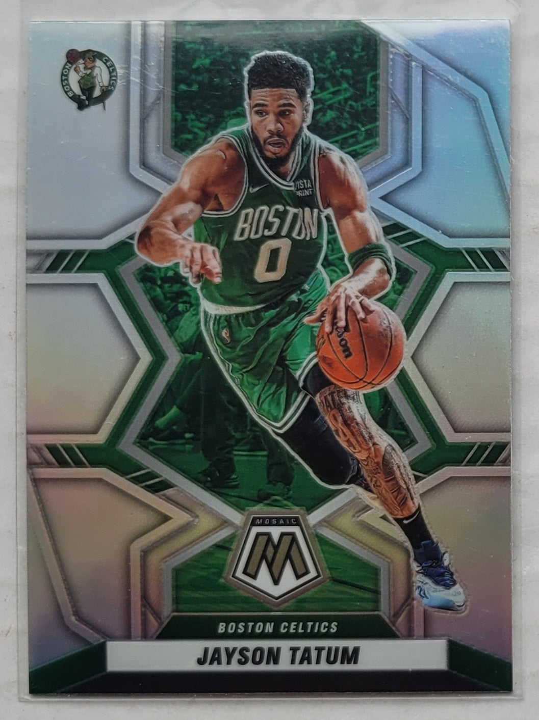 Jayson Tatum - 2021-22 Panini Mosaic Silver #112
