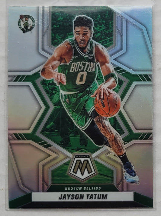 Jayson Tatum - 2021-22 Panini Mosaic Silver #112