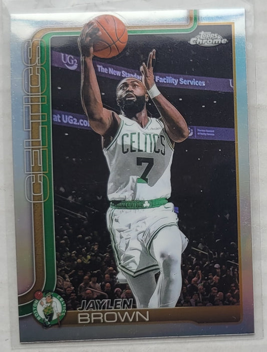 Jaylen Brown - 2025-26 Topps Chrome Refractors #51