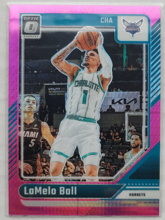 LaMelo Ball - 2024-25 Donruss Optic Hyper Pink #172