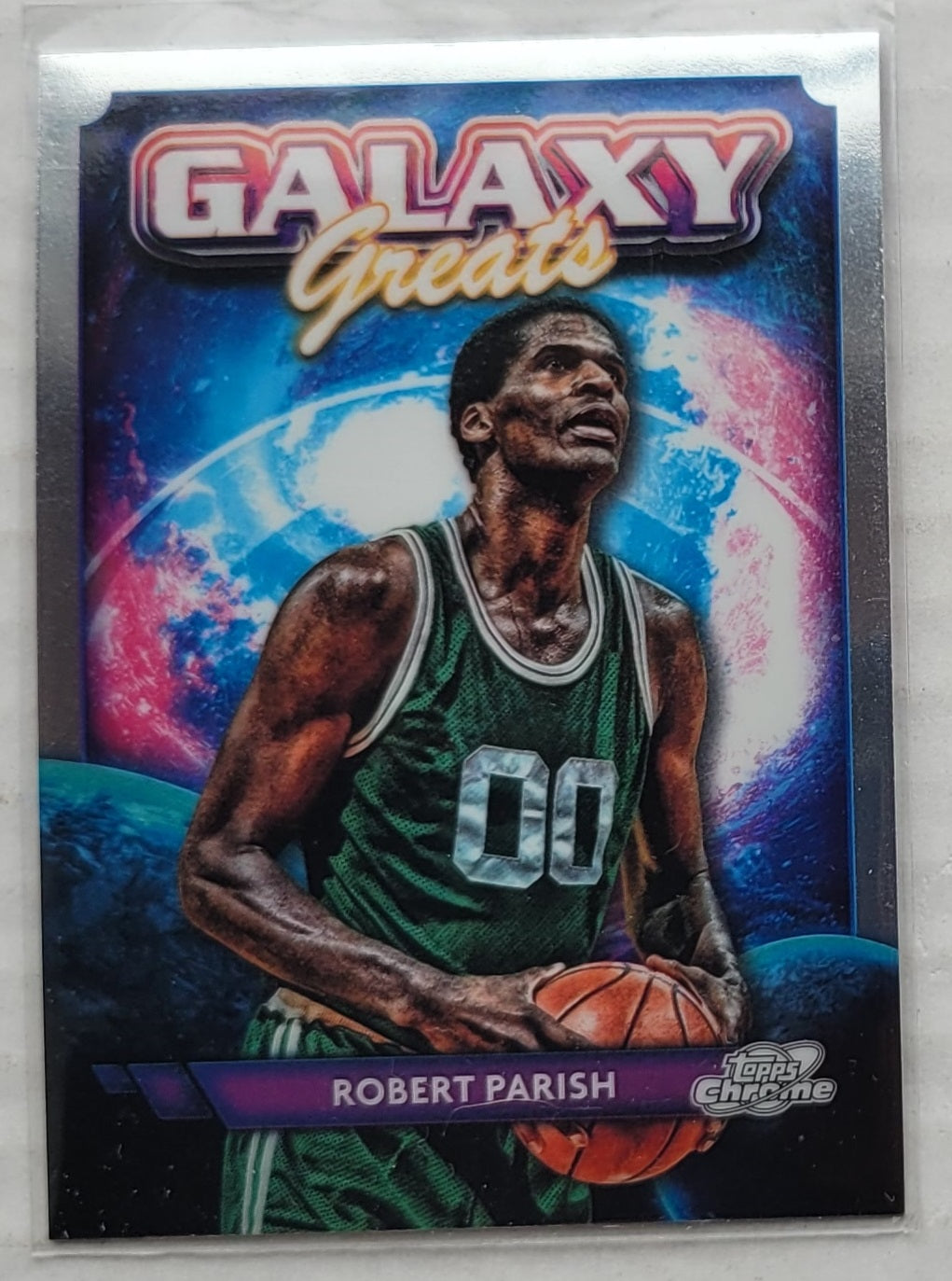 Robert Parish - 2023-24 Topps Cosmic Chrome Galaxy Greats #GG35