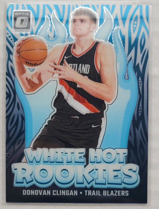 Donovan Clingan - 2024-25 Donruss Optic White Hot Rookies #11