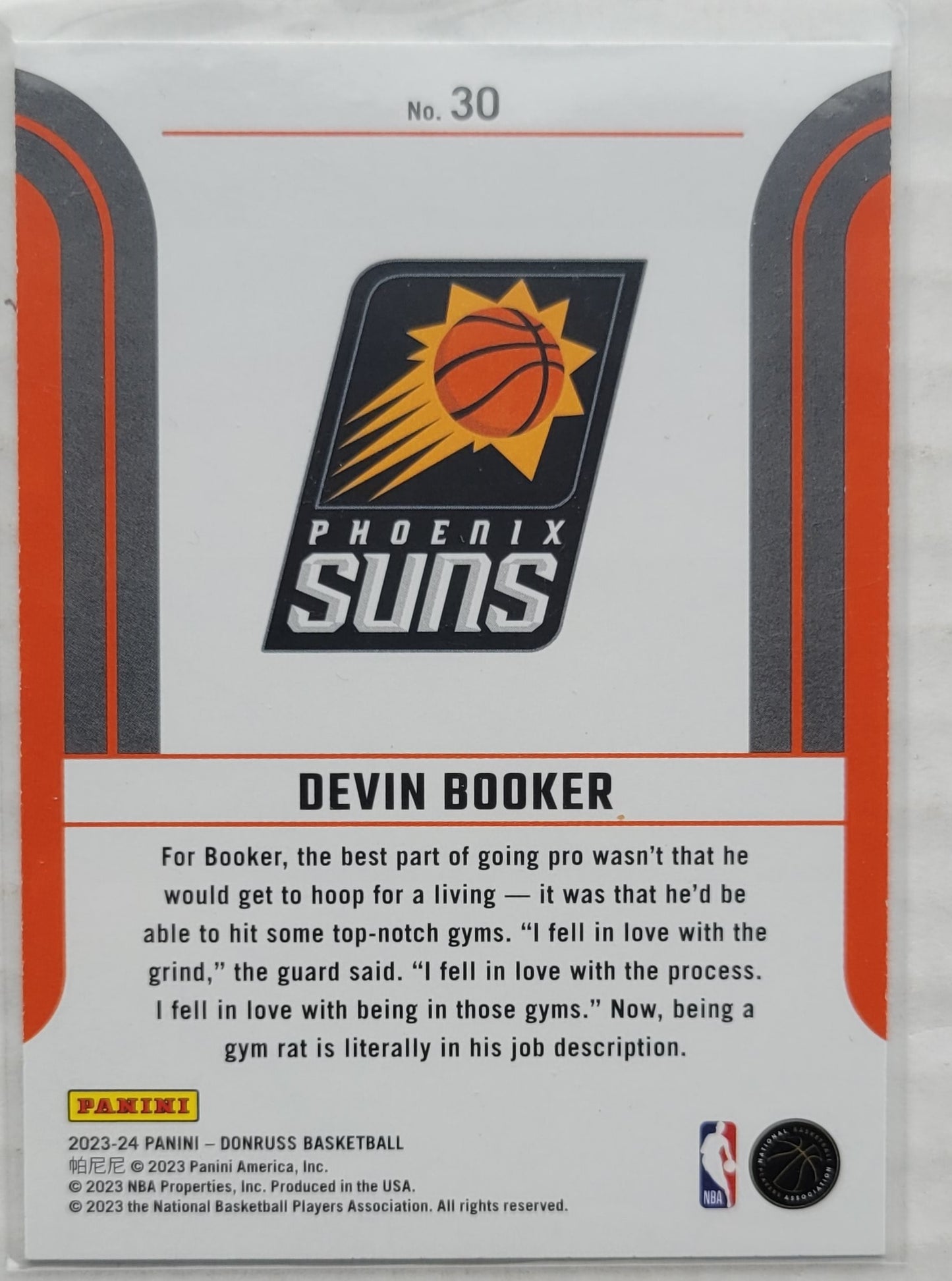 Devin Booker - 2023-24 Donruss Franchise Features #30