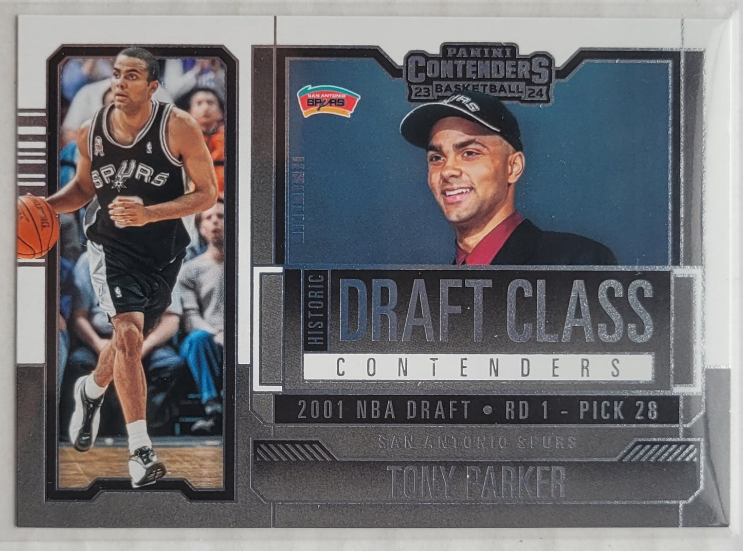 Tony Parker - 2023-24 Panini Contenders Historic Draft Class Contenders #18