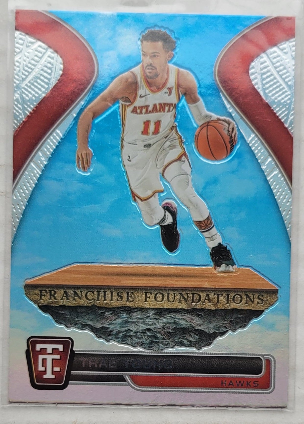 Trae Young - 2024-25 Totally Certified Franchise Foundations Mirror #7